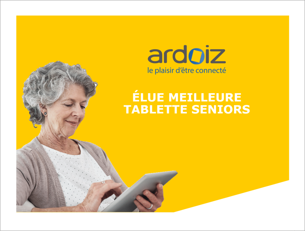 Tablette Senior : Ardoiz  Filiale du Groupe La Poste